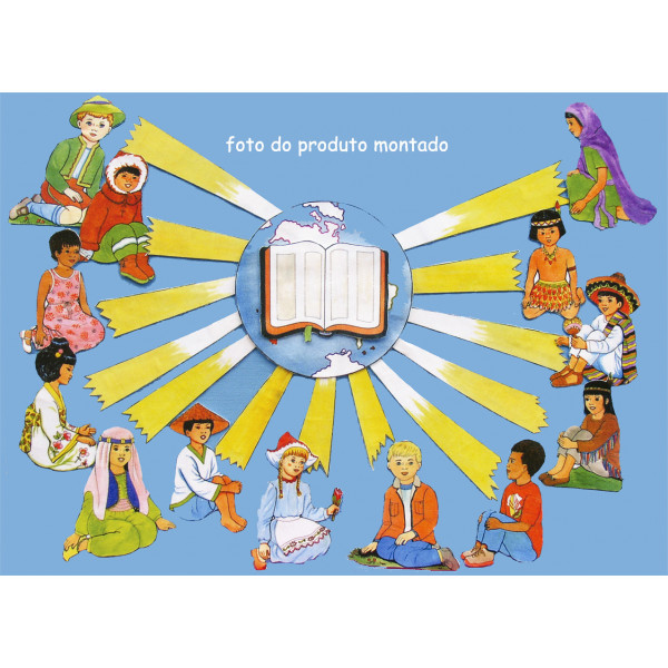 GLOBO, BÍBLIA E CRIANÇAS DO MUNDO TODO 