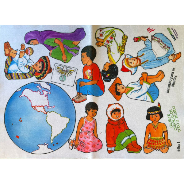 GLOBO, BÍBLIA E CRIANÇAS DO MUNDO TODO 
