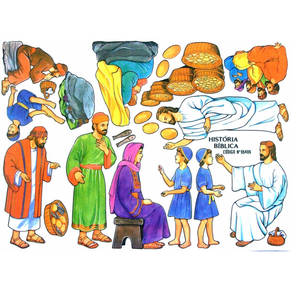 Jesus - A multiplicação dos pães e peixes