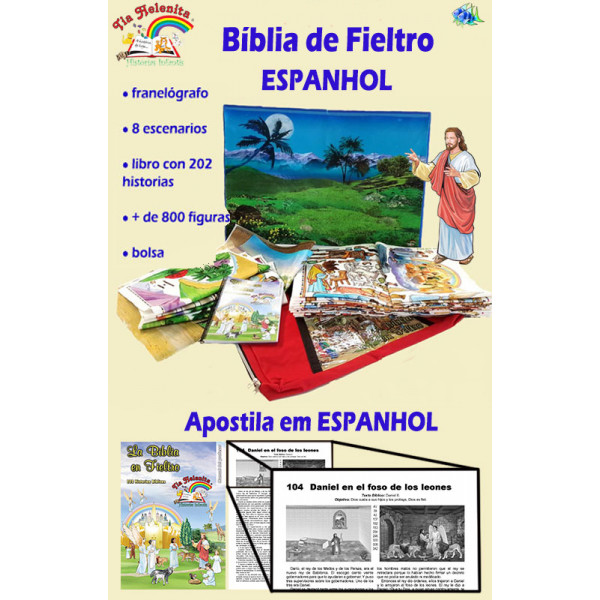 Bíblia de Fieltro - MANUAL EN ESPANHOL