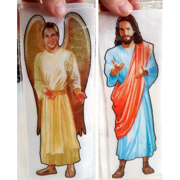 Jesus e Anjo marca-páginas